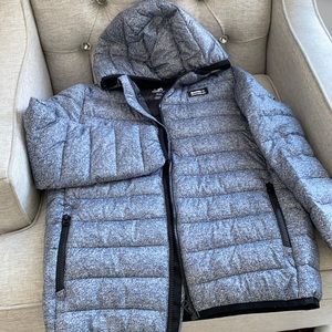 Roots light puffer coat